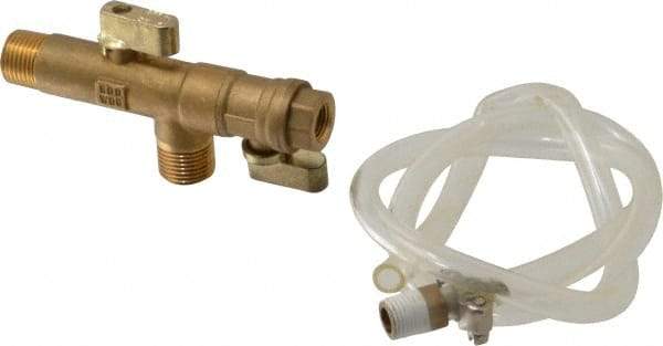 PRO-SOURCE - 1/2" Inlet, Self Cleaning Condensate Drain Kit - 1/2" NPT Outlet, 0 to 600 psi - Exact Industrial Supply