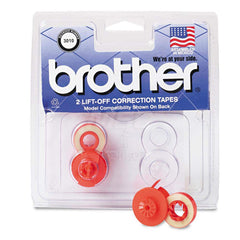 Brother - Correction Fluid & Tape; Type: Compatible Lift-Off Correction Tape ; Tape Size: 1.2 x 5.8 - Exact Industrial Supply