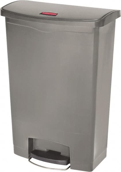 Rubbermaid - 24 Gal Rectangle Unlabeled Trash Can - Exact Industrial Supply