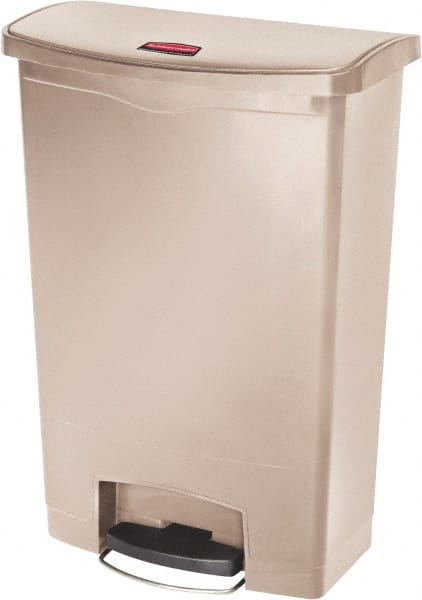 Rubbermaid - 24 Gal Rectangle Unlabeled Trash Can - Exact Industrial Supply