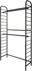 ECONOCO - 16" Wide, 88 High, Open Shelving Accessory/Component - Steel, Semi-Gloss Finish, 48" Long, Use with Ladder System - Exact Industrial Supply