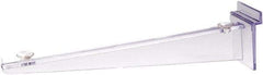 ECONOCO - Clear Shelf Bracket - 12" Long - Exact Industrial Supply