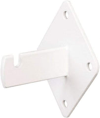 ECONOCO - Semi-Gloss Wall Bracket - 3-3/4" Long, 3" Wide - Exact Industrial Supply