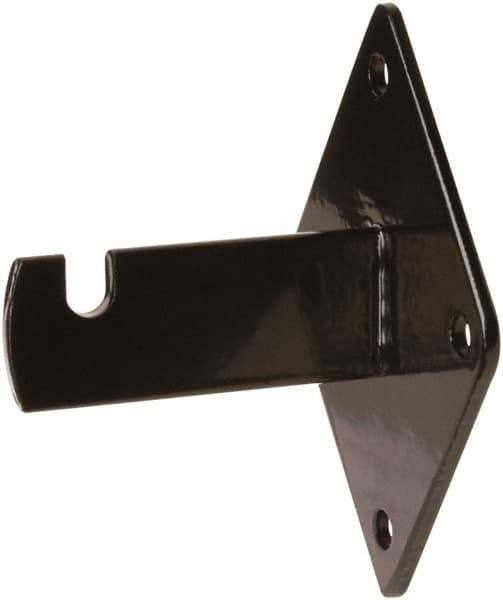 ECONOCO - Semi-Gloss Wall Bracket - 3-3/4" Long, 3" Wide - Exact Industrial Supply