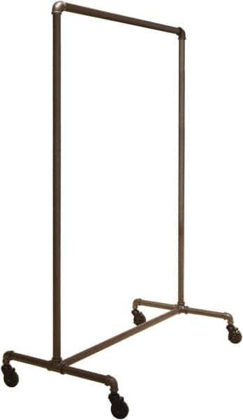 ECONOCO - Gray Ballet Display Rack - 23-3/8" Wide x 64-3/4" High x 22" Deep - Exact Industrial Supply