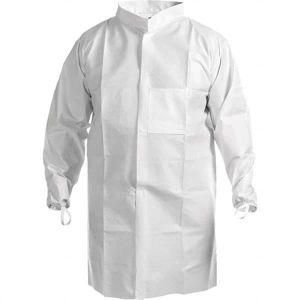 Kimberly-Clark Professional - Pack of (30) Size L White Lab Coat - Exact Industrial Supply