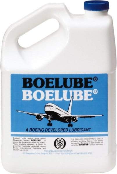 Boelube - BoeLube, 1 Gal Bottle Cutting Fluid - Liquid, For Grinding, Sawing, Stamping, Near Dry Machining (NDM) - Exact Industrial Supply