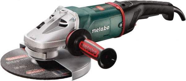 Metabo - 9" Wheel Diam, 6,600 RPM, Corded Angle & Disc Grinder - 5/8-11 Spindle - Exact Industrial Supply