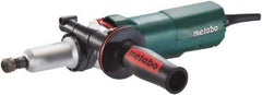 Metabo - 1/4 Inch Collet, 2,500 to 8,700 RPM, Straight, Electric Die Grinder - 120 Volt, 8.5 Amp, 8 Ft. Long Cord - Exact Industrial Supply