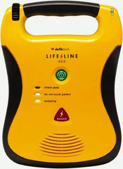 Defibtech - AED Program Management Adult Pad Defibrillator - 9 Volt and Nonrechargeable Lithium Battery Included - Exact Industrial Supply