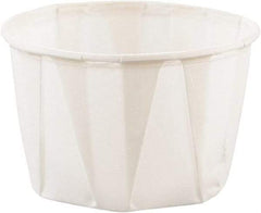 Solo - Paper Portion Cups, 2 oz, 250/Bag, 20 Bags/Carton - White - Exact Industrial Supply