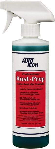 Made in USA - 16 oz Rust Remover - Comes in Bottle - Exact Industrial Supply