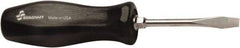 Ability One - Standard Slotted Screwdriver - Round Shank, Ergonomic Handle - Exact Industrial Supply
