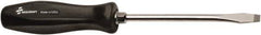 Ability One - Standard Slotted Screwdriver - Round Shank, Ergonomic Handle - Exact Industrial Supply