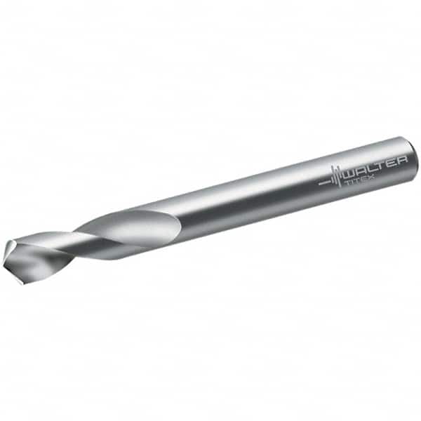 Walter-Titex - 8mm Body Diam, 120°, 79mm OAL, High Speed Steel Spotting Drill - Exact Industrial Supply