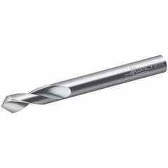 Walter-Titex - 8mm Body Diam, 90°, 79mm OAL, High Speed Steel Spotting Drill - Exact Industrial Supply