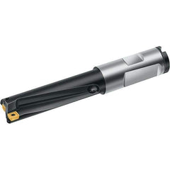 Walter - 70mm Max Drill Depth, 4xD, 17.5mm Diam, Indexable Insert Drill - 2 Inserts, 16mm Shank Diam, Combination Shank - Exact Industrial Supply
