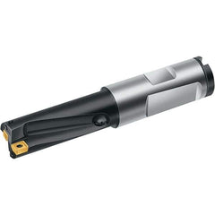 Walter - 31mm Max Drill Depth, 2xD, 15.5mm Diam, Indexable Insert Drill - 2 Inserts, 16mm Shank Diam, Combination Shank - Exact Industrial Supply