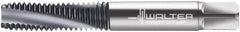 Walter-Prototyp - #8-36 UNF 3 Flute 3B Modified Bottoming Spiral Flute Tap - Powdered Metal, TiCN Finish, 2-1/8" OAL, Right Hand Flute, Right Hand Thread, Series A2340876 - Exact Industrial Supply