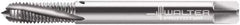 Walter-Prototyp - M16x2.00 Metric 4 Flute 6HX Modified Bottoming Spiral Flute Tap - Powdered Metal, Bright Finish, 110mm OAL, Right Hand Flute, Right Hand Thread, Series 204101 - Exact Industrial Supply