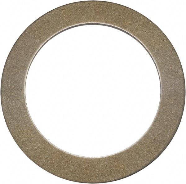 Mubea - 25.4mm ID, Grade 301 Stainless Steel, Phosphate & Oil Finish, Belleville Disc Spring - 50mm OD, 3.4mm High, 2mm Thick - Exact Industrial Supply