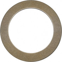 Mubea - 25.4mm ID, Grade 301 Stainless Steel, Phosphate & Oil Finish, Belleville Disc Spring - 50mm OD, 3.4mm High, 2mm Thick - Exact Industrial Supply
