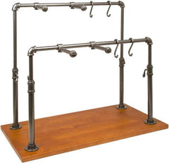 ECONOCO - Gray Accessory Display Rack Merchandiser - 24" Wide x 20" High x 12-1/2" Deep - Exact Industrial Supply