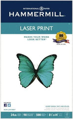 Hammermill - 8-1/2" x 14" White Copy Paper - Use with Laser Printers, Copiers - Exact Industrial Supply