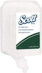 Scott - 1,000 mL Moisturizing Lotion - Comes in Dispenser Refill, Fresh Scent - Exact Industrial Supply