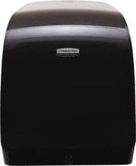 Kimberly-Clark Professional - Manual, Plastic Paper Towel Dispenser - 1 Roll with Stub 7-1/2", Black - Exact Industrial Supply