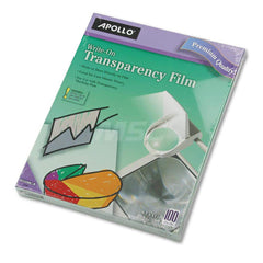 ACCO - Transparency Films & Sleeves; Audio Visual Conference Accessory Type: Transparency Sleeves ; For Use With: Write-On-Only ; Detailed Product Decription: Write or draw directly on film using transparency marking pens. Ideal for last-minute visuals. - Exact Industrial Supply