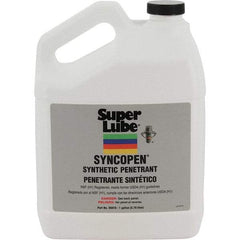 Synco Chemical - 1 Gal Bottle Synthetic Penetrant - Translucent Brown, -10°F to 180°F, Food Grade - Exact Industrial Supply