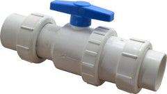 Little Giant Pumps - 2" PVC Check Valve - Inline, Union - Exact Industrial Supply