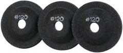 PRO-SOURCE - 120 Grit, 2" Wheel Diam, 5/32" Wheel Thickness, 3/8" Arbor Hole, Depressed Center Wheel - Aluminum Oxide - Exact Industrial Supply