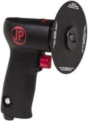 PRO-SOURCE - 3 to 5" Disc, 14,000 RPM, Pneumatic Handheld Disc Sander - 3 CFM, 1/4 NPT Inlet, 0.4 hp, 90 psi - Exact Industrial Supply
