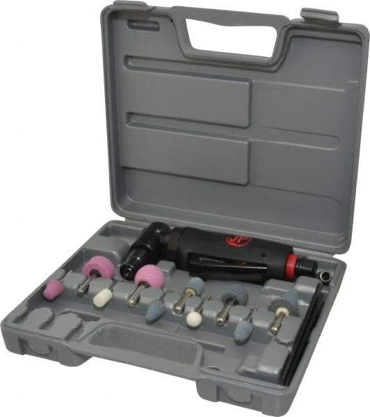 PRO-SOURCE - 14 Piece, Angle Die Grinder Kit - 20,000 RPM - Exact Industrial Supply