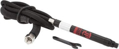 PRO-SOURCE - 1/8" Collet, Straight Handle, Air Straight Die Grinder - 54,000 RPM, Rear Exhaust, 4 CFM, 0.05 hp, 90 psi, 1/4 NPT Inlet - Exact Industrial Supply