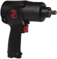 PRO-SOURCE - 1/2" Drive, 8,000 RPM, 600 Ft/Lb Torque Impact Wrench - Pistol Grip Handle, 1,200 IPM, 4.2 CFM, 90 psi, 1/4" NPT Inlet - Exact Industrial Supply