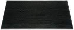 Ability One - Entrance Matting; Indoor or Outdoor: Outdoor ; Traffic Type: Medium Duty; Heavy Duty ; Surface Material: Rubber ; Base Material: Vinyl ; Surface Pattern: Textured ; Color: Black - Exact Industrial Supply