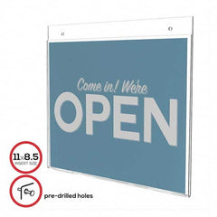 Deflect-o - Display & Organizer Accessories Type: Sign Holder For Use With: Signs - Exact Industrial Supply