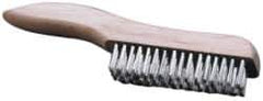 Ability One - Hand Wire/Filament Brushes - Plastic Shoe Handle - Exact Industrial Supply