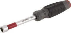 Proto - 12mm Hollow Shaft Nutdriver - Ergonomic Handle, 9-1/4" OAL - Exact Industrial Supply