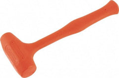 Proto - 28 oz Head 2" Face Diam Urethane Dead Blow Hammer - 12" OAL, Urethane Handle - Exact Industrial Supply