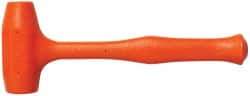 Proto - 15 oz Head 1-1/2" Face Diam Urethane Dead Blow Hammer - 9-1/2" OAL, Urethane Handle - Exact Industrial Supply