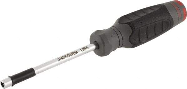 Proto - 5mm Hollow Shaft Nutdriver - Ergonomic Handle, 8-1/4" OAL - Exact Industrial Supply