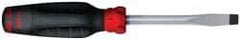 Proto - 216mm OAL Keystone Slotted Screwdriver - 102mm Blade Length, Round Shank, Ergonomic Handle - Exact Industrial Supply