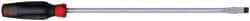 Proto - 375mm OAL Keystone Slotted Screwdriver - 254mm Blade Length, Round Shank, Ergonomic Handle - Exact Industrial Supply
