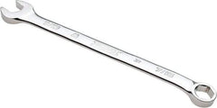 Proto - 7/16" 6 Point Combination Wrench - 15° Head Angle, 6-29/64" OAL, Steel, Chrome Finish - Exact Industrial Supply