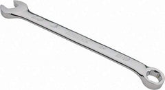 Proto - 3/8" 6 Point Combination Wrench - 15° Offset Angle, 6-1/4" OAL, Steel, Chrome Finish - Exact Industrial Supply