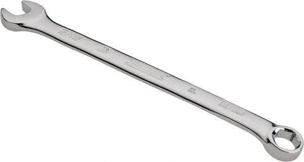 Proto - 5/16" 6 Point Combination Wrench - 15° Head Angle, 5-7/16" OAL, Steel, Chrome Finish - Exact Industrial Supply